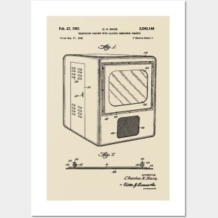 Television Patent 1949 Posters and Art